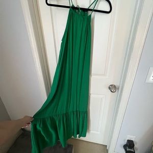 Green banana republic dress
